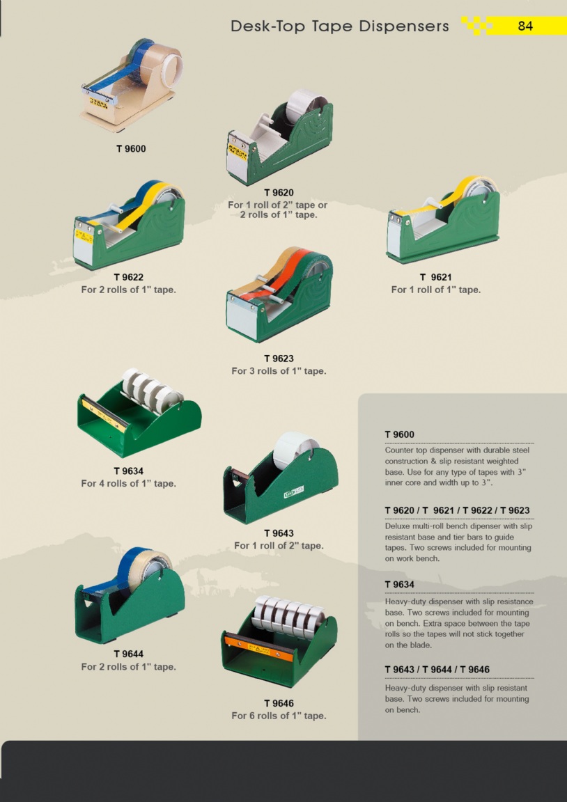 Asia Machinery Net E Brochures Table Top Tape Dispenser