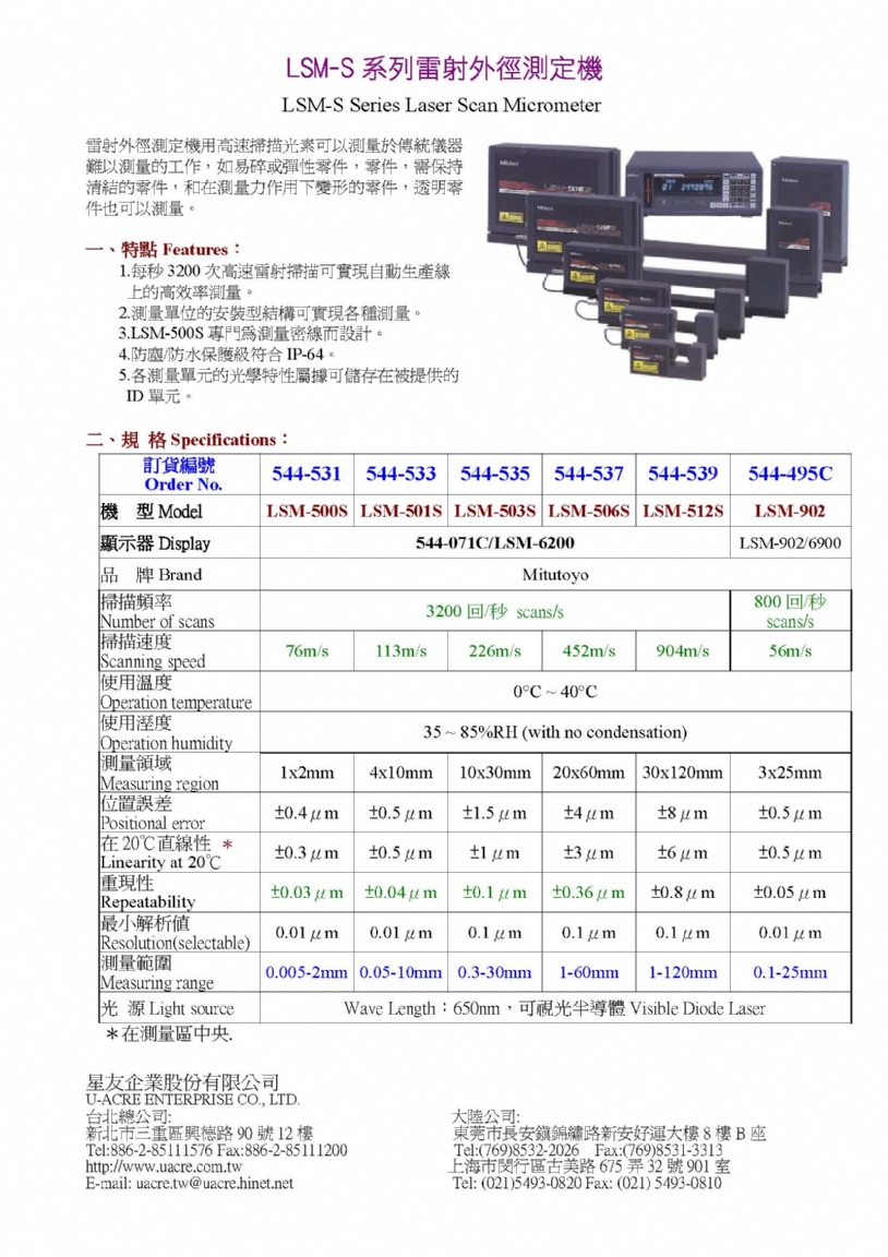 LSM-501S,LSM-503S,LSM-506S,LSM-512S,LSM-516S