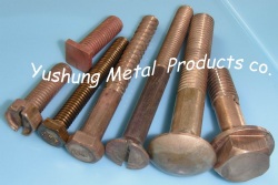 silicon bronze carriage bolt,U-bolt,hex boltM4 - M30