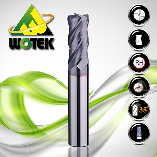 Asia G4 Series SUPER MICRO GRAIN high speed and High efficiency Unequal helix