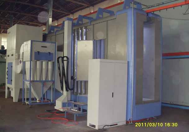 Asia Machinery.net 亞洲機械網 - Cabina De Pintura En Polvo Con Ciclon ...