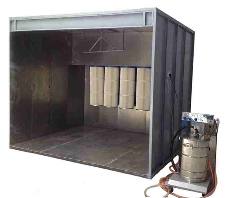 Asia Machinery.net - Walk In Cabina De Pintura En Polvo Colo s 3222 ...