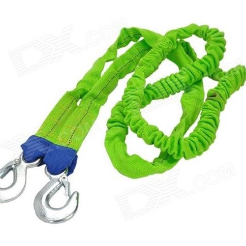 thumbnail image 2 of AJ 20FT Heavy Duty Tow Strap – 2 Pack, Mud Towing Recovery Hitch Strap For Truck Auto Emergency, With UPC 2 of 4
