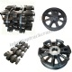 KOBELCO CK1000 Track Shoe / Track Plates / Track Pads / Crawler Crane Undercarriage Parts - Qingdao Toptrack International Co.,Ltd