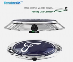 EnruigeOK Chrome Emblem Logo Backup Camera for Ford F150 F250 F350 F450 F550 (2004-2016)ERG-S24