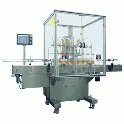 LIQUID BOTTLE FILLER (PISTON PUMP TYPE)LCF-001