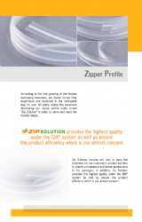 Zipper Bag, Zip-Profile, Puff, Straw and General BagJapanese specification