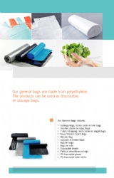 Zipper Bag, Zip-Profile, Puff, Straw and General BagJapanese specification