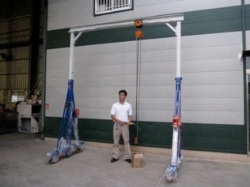 Mobile gate hoisting equipmentMobile gate hoisting equipment